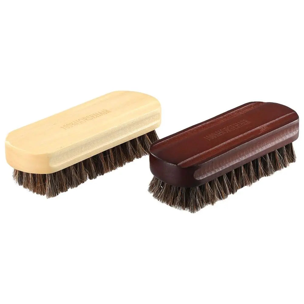 NOKA Soft Horsehair Leather Cleaning Brush