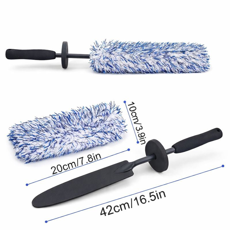 NOKA 2pcs Wheel Cleaner Brush